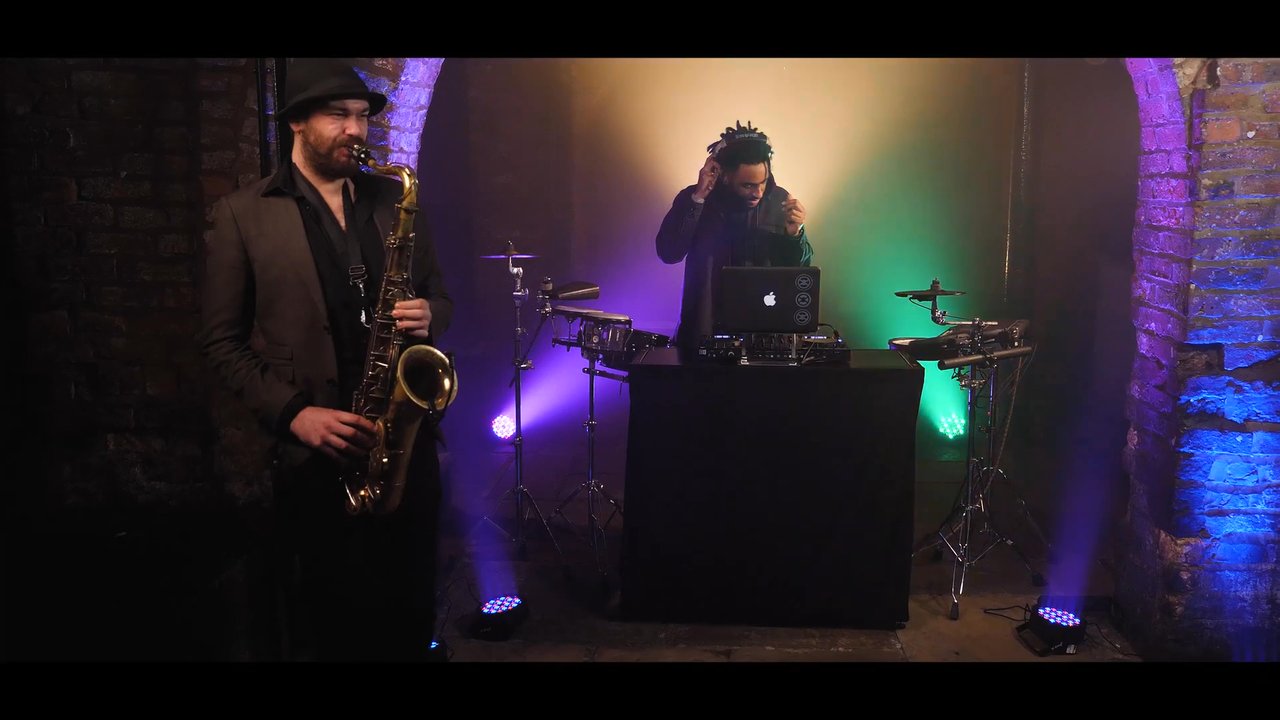 DJ On Drums - Jamal With Sax - video 3