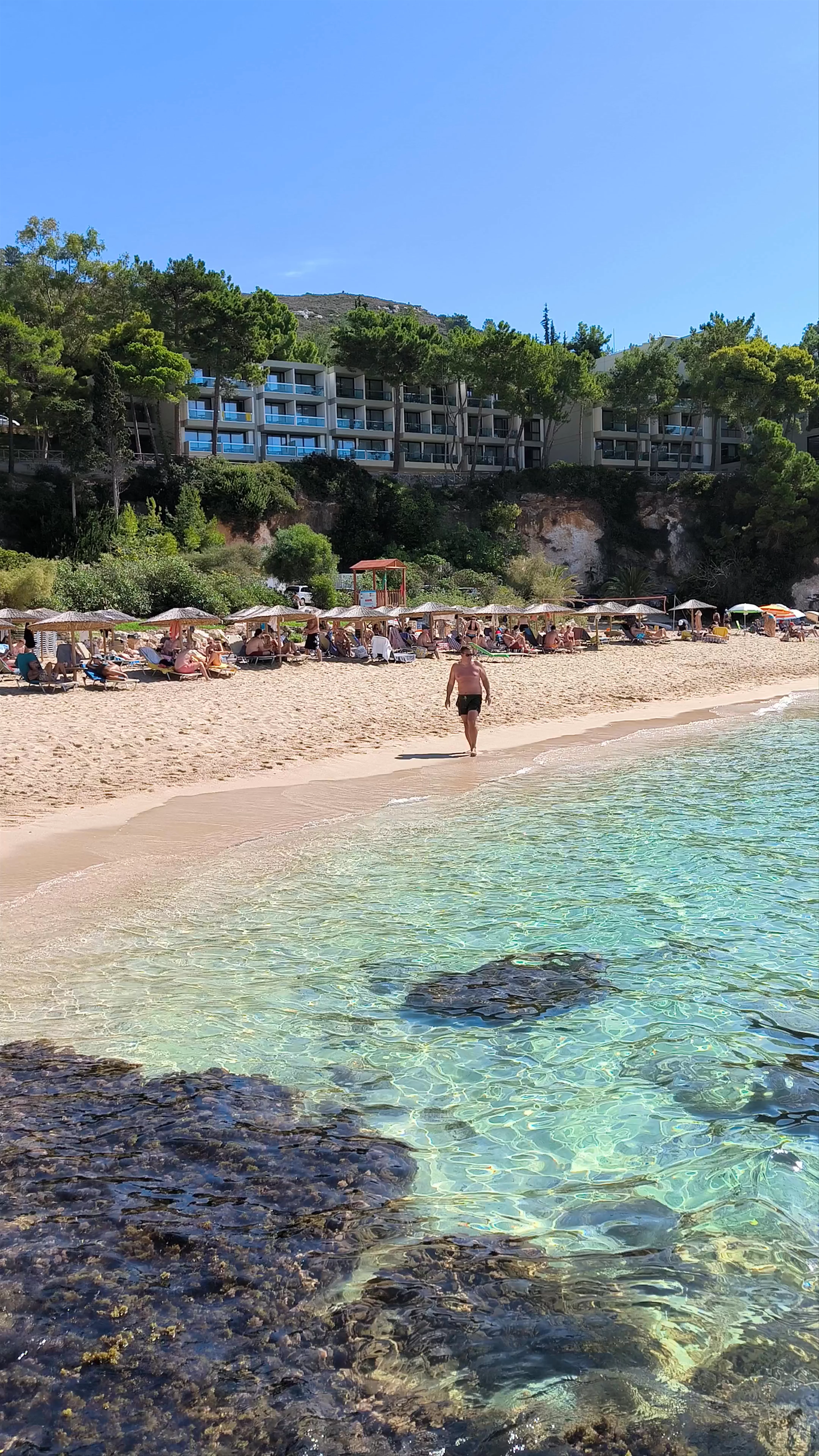 Platis Gialos Beach, Platis Gialos, Greece