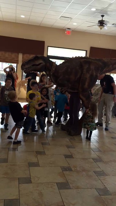 Dino Encounters - A little dance party with Rocky - Party & Event Planning Near Me