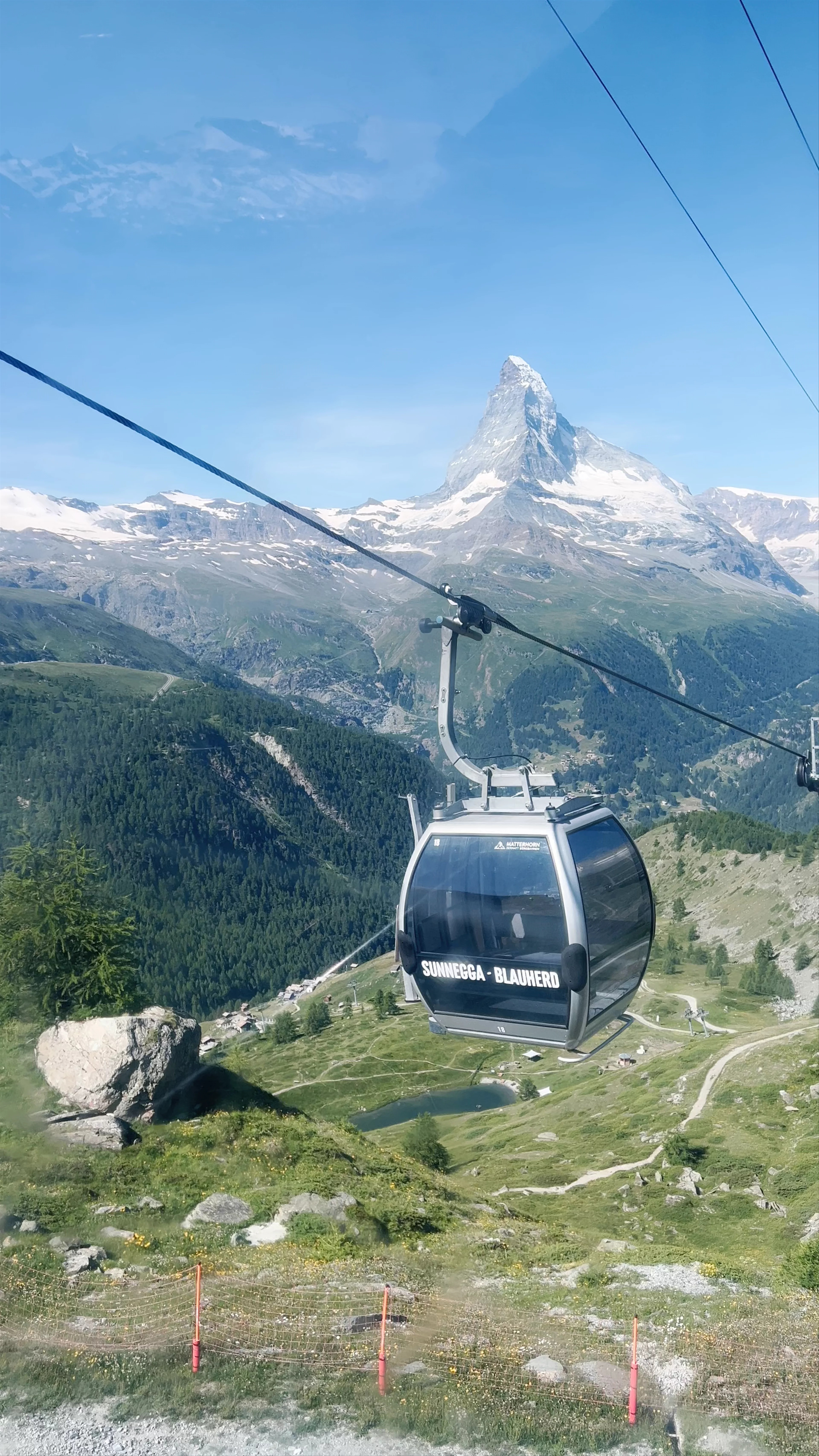 Sunnegga Blauherd Rothhorn Funnicular And Cable Car Station, Vispastrasse, Zermatt, Switzerland