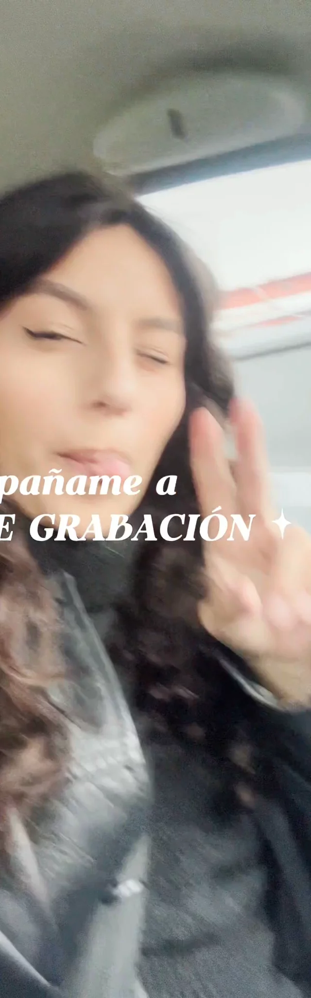 Un día de grabación conmigo