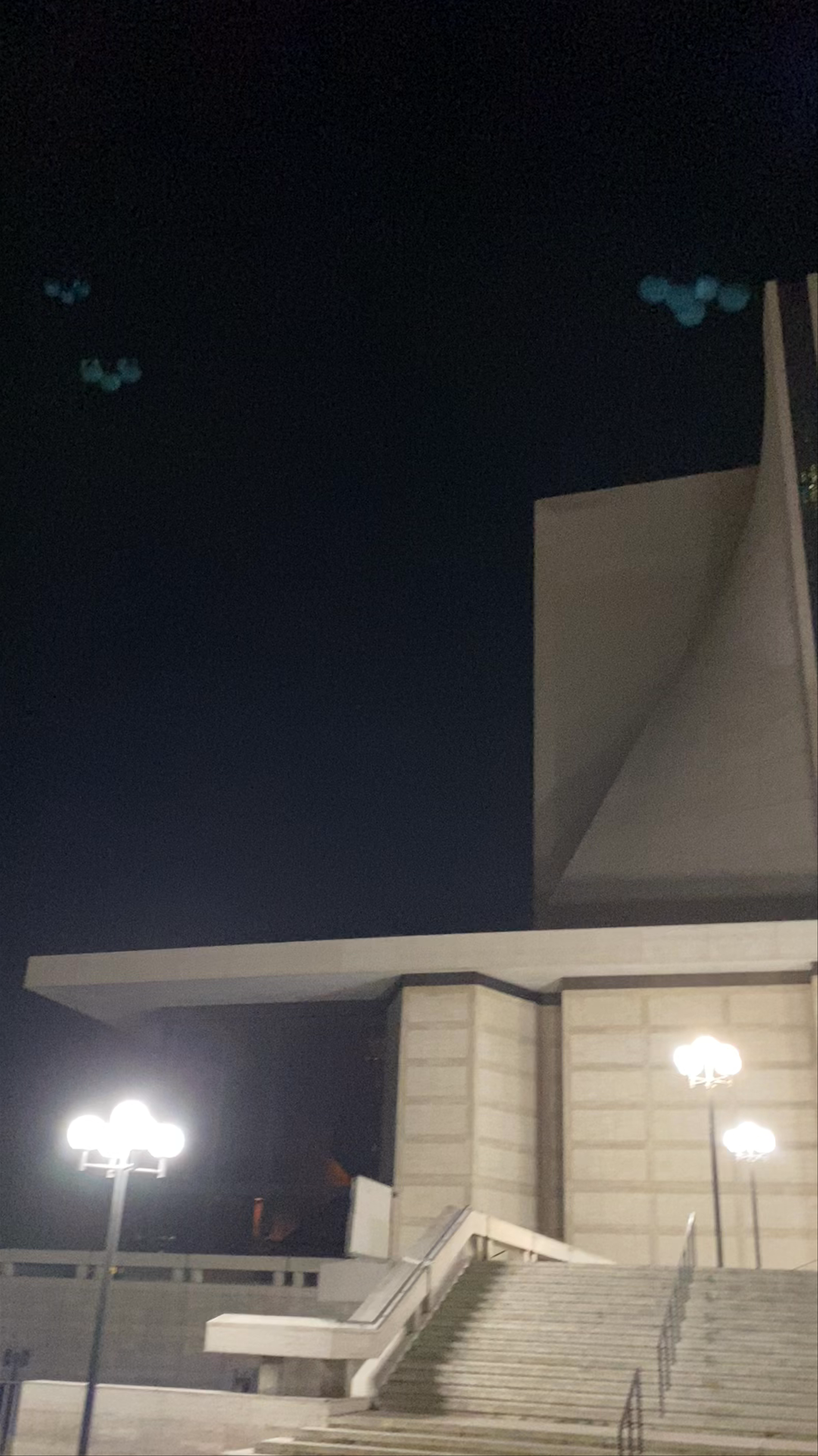 Cathedral of Saint Mary of the Assumption at Night, San Francisco