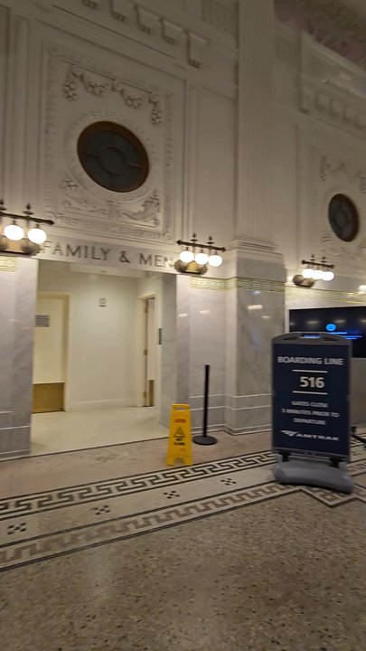 King Street Station - View of inside the King st Station - Train Stations Near Me - Seattle, Washington