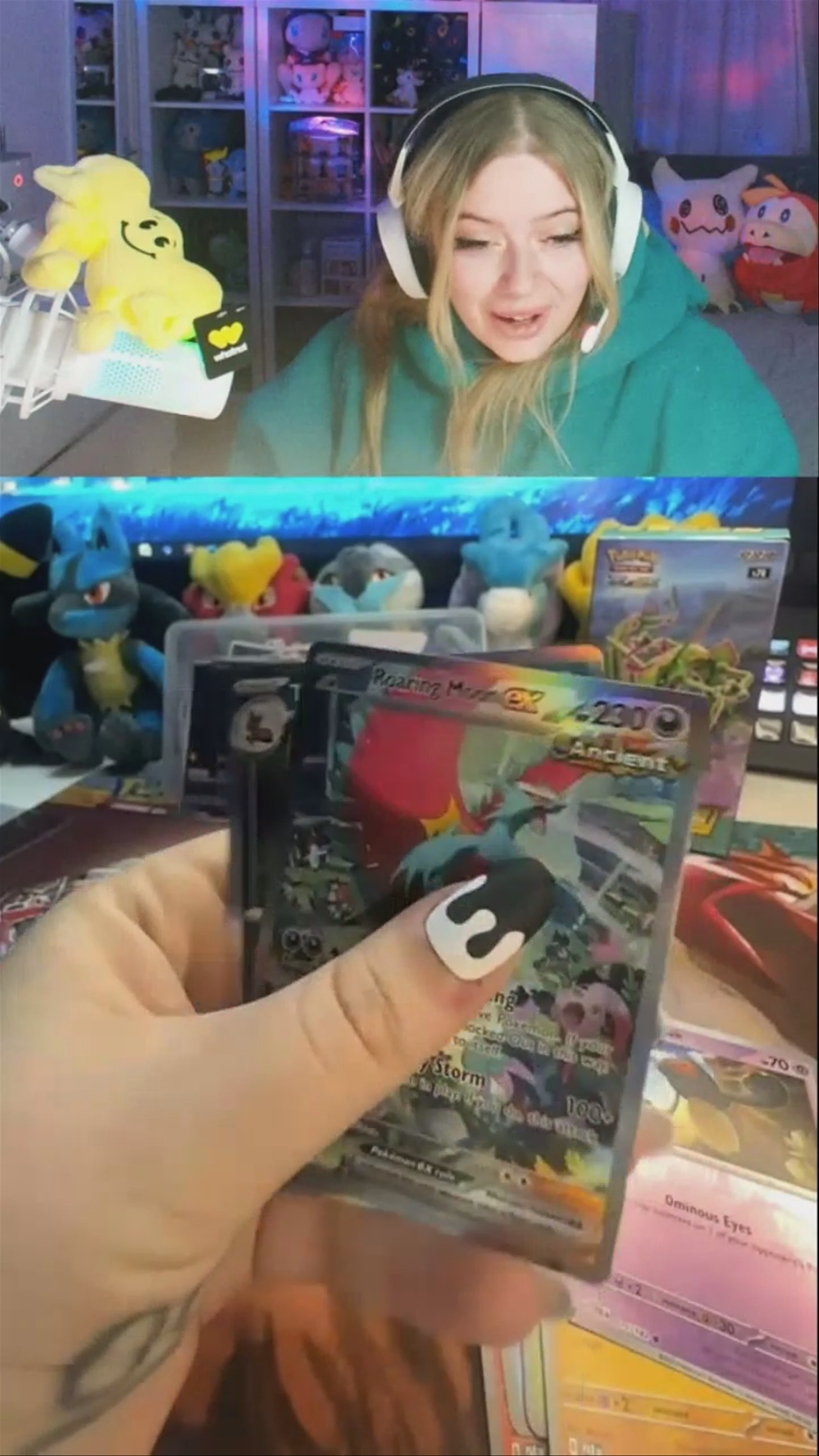 Roaring moon pull… almost faints 