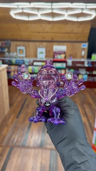 Preview pic of Sandberg Glass Purple Munny