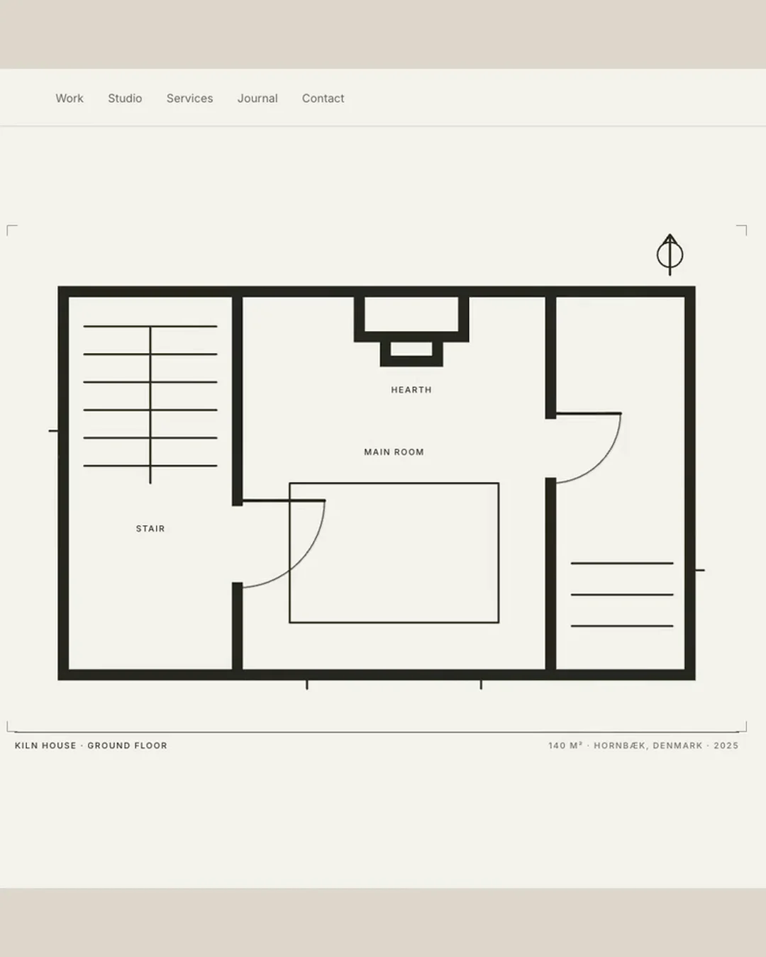 Atelier Lite is free: a one-page Framer site for architecture and interior design studios.Upload your floor plan as an SVG and it draws itself line by line as visitors scroll to it. The page follows the order a client decides in: one photograph and one clear line, the studio and its plan, selected work from the CMS, services, and a call to action.Free to remix: https://www.framer.com/marketplace/templates/atelier-lite/