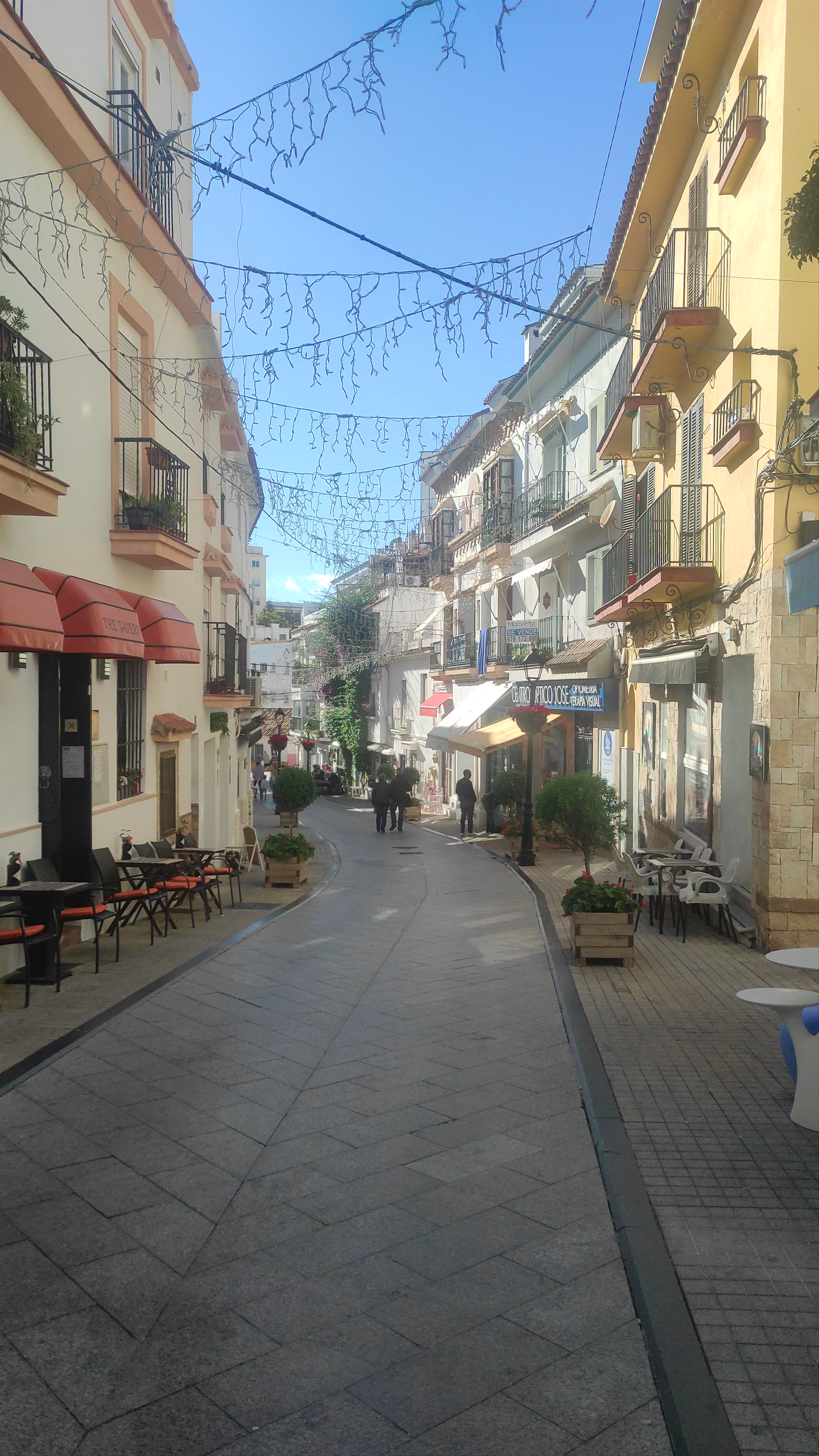Sunny Stroll Through Calle Peral, Marbella